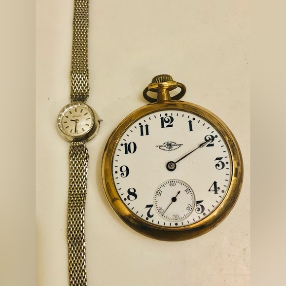 Accessories Antique Official Standard Railroad Ball Watch Cocleveland